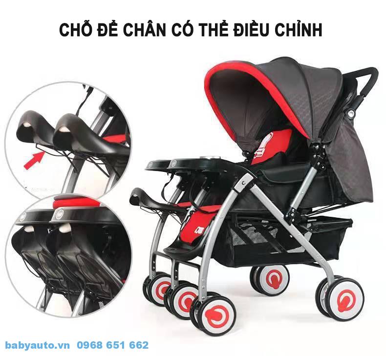 Chỗ để chân có thể điều chỉnh được