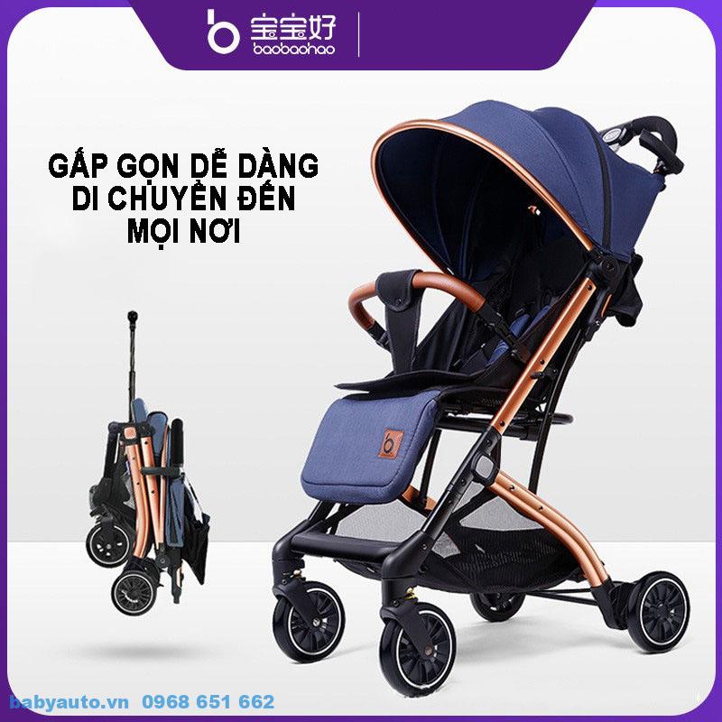 Xe đẩy cho bé du lịch gấp gọn Baobaohao QZ1 Xe đẩy cho bé du lịch gấp gọn Baobaohao QZ1