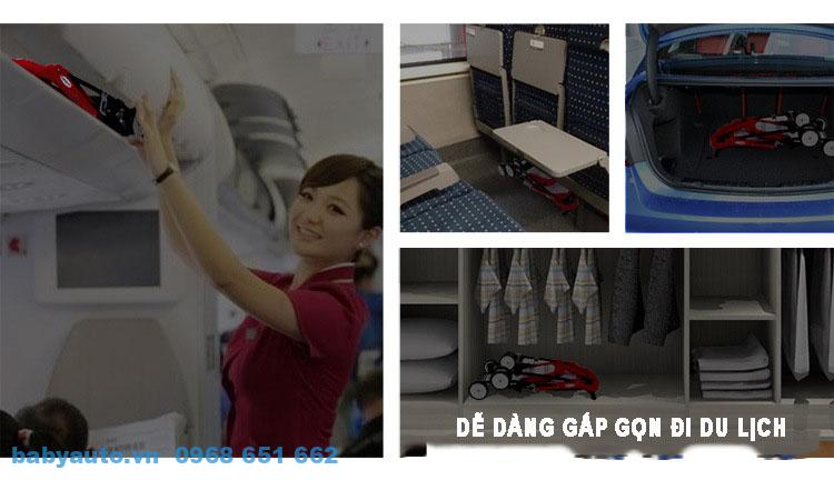 Dễ dàng gấp gọn du lịch