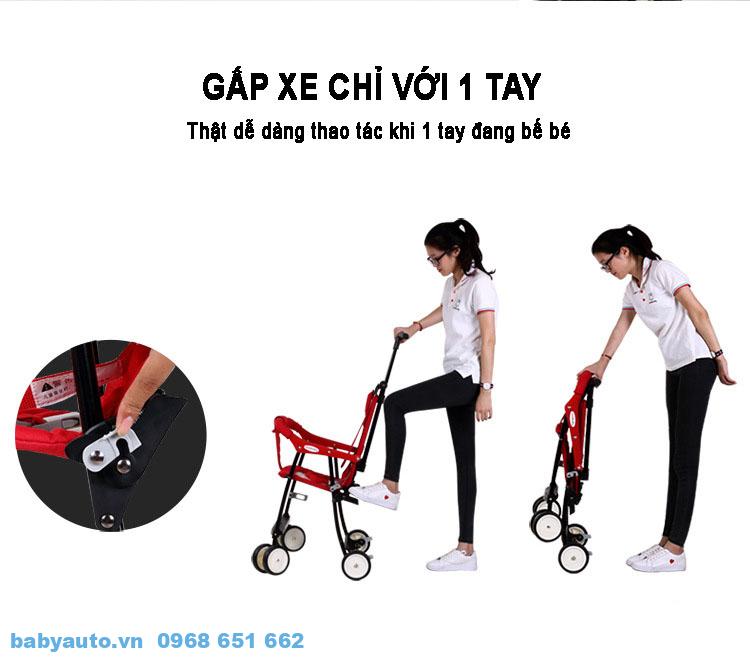 Gấp xe nhanh gọn