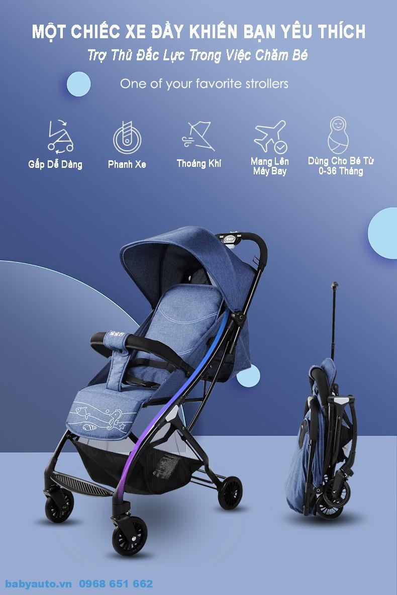 Xe đẩy cho bé Baobaohao S2-02