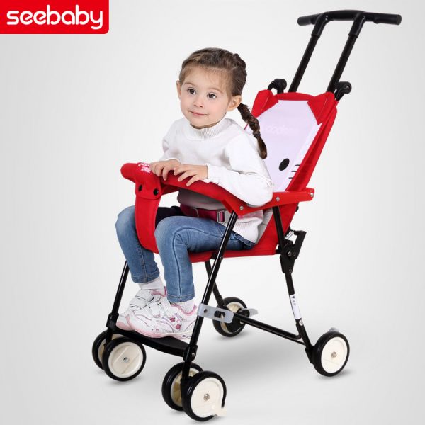 Xe đẩy cho bé Seebaby gấp gọn nhẹ tiện lợi du lịch