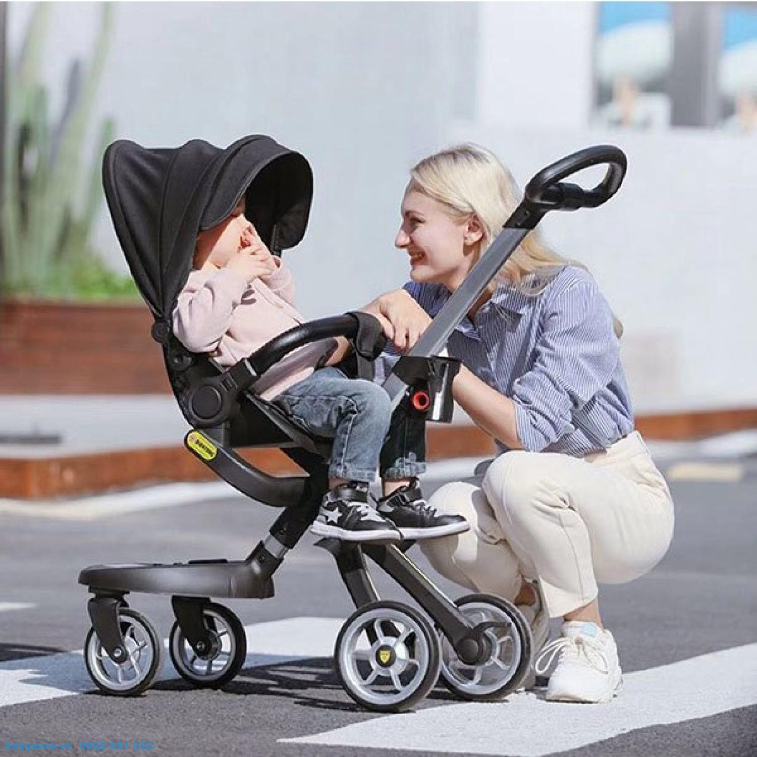 Xe đẩy du lịch gấp gọn cho bé QT1