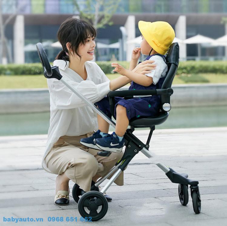 Xe đẩy thông minh 4 bánh X1 NEW - Hàn (1)