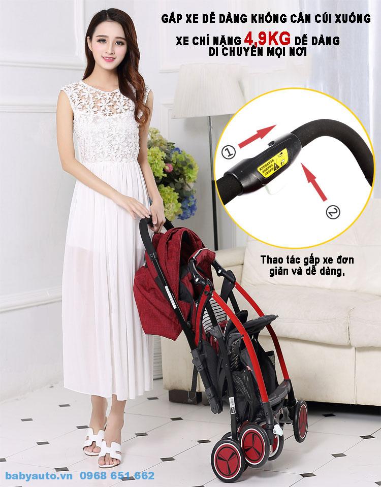 Xe nhẹ chỉ 4,9kg